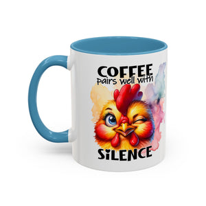 attitude Coffee Mug, Funny Chickens, Perfect Gift for Coffee Lovers, Kitchen Decor, Unique Drinkware, Morning Vibes