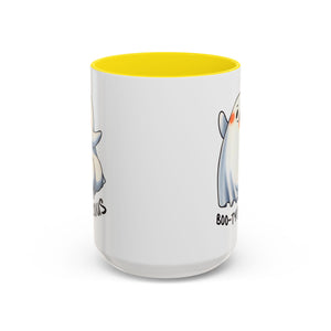 Cute Ghost Coffee Mug, Halloween Mug, Boo-tiful Gift, Funny Coffee Cup, Spooky Drinkware, Ghost Lovers Gift