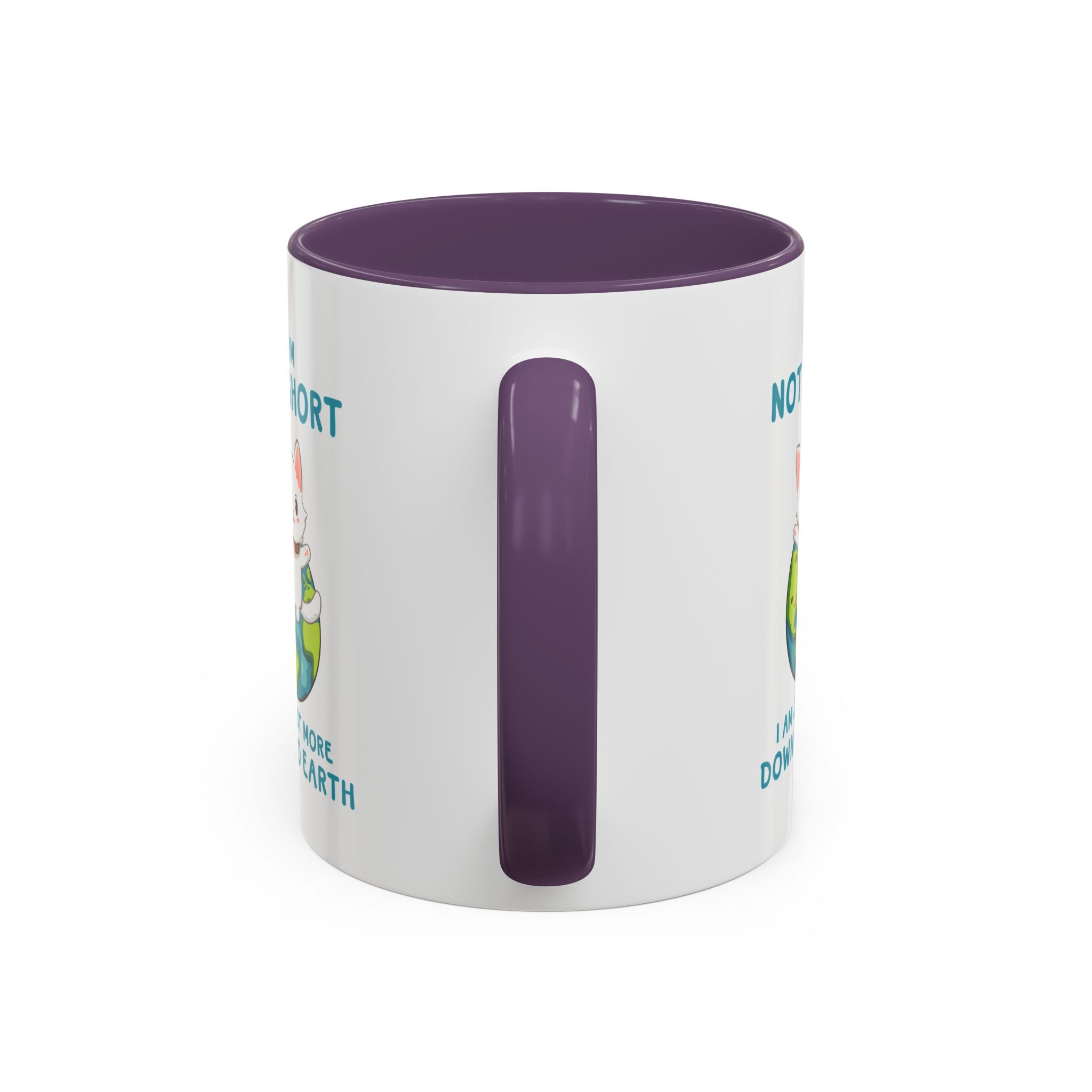 Cute Down to Earth Cat Coffee Mug - Perfect Gift for Cat Lovers