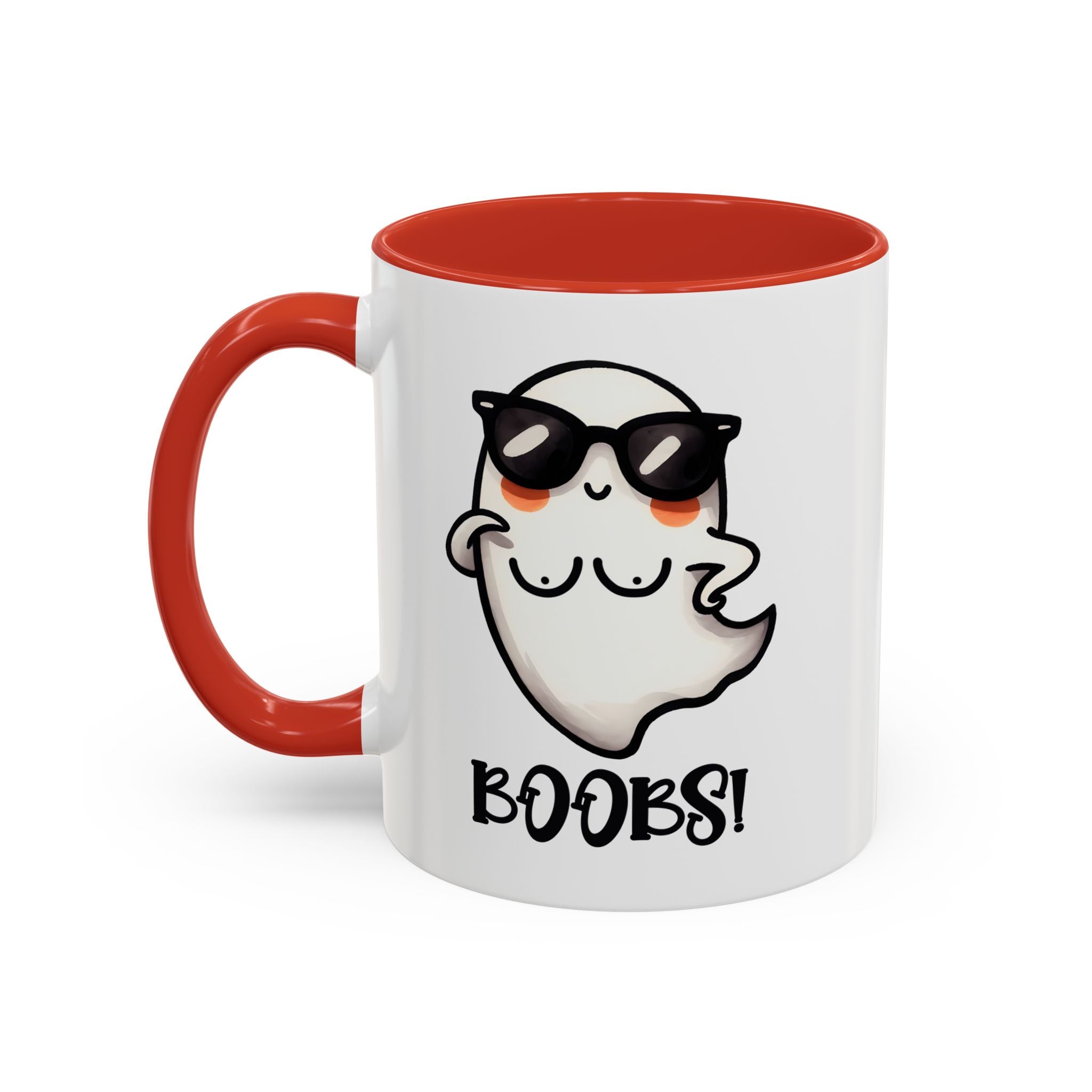 Funny Ghost Coffee Mug, Halloween Gift, Cute Mug for Friends, Ghost Lover Gift, Humor Mug