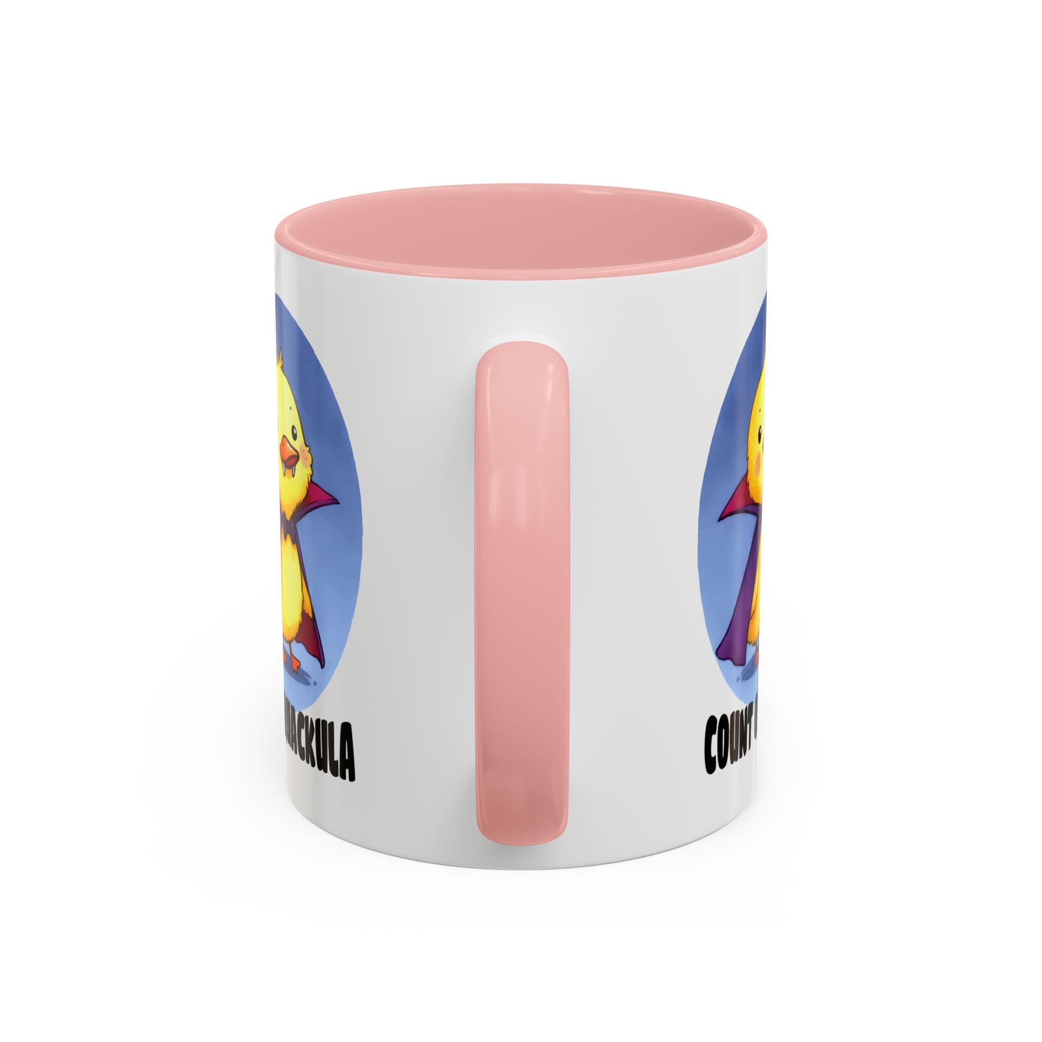 Cute Count Quackula Accent Coffee Mug - Adorable Gift for Coffee Lovers, Halloween Decor, Chick Collectors, Quirky Kitchen