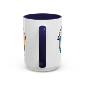 Surfing Cat Coffee Mug - High Tides & Good Vibes - Beach Lover Gift animal lover funny