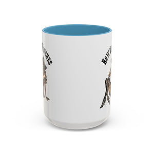 Howdy Witches Coffee Mug - Spooky Halloween Mug, Gift for Witches, Witchy Decor, Gothic Coffee Cup, Skeleton Design
