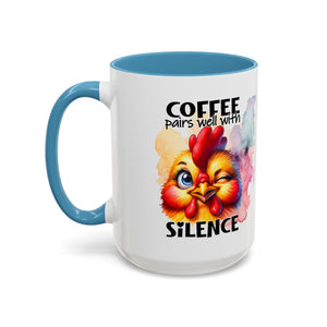 attitude Coffee Mug, Funny Chickens, Perfect Gift for Coffee Lovers, Kitchen Decor, Unique Drinkware, Morning Vibes