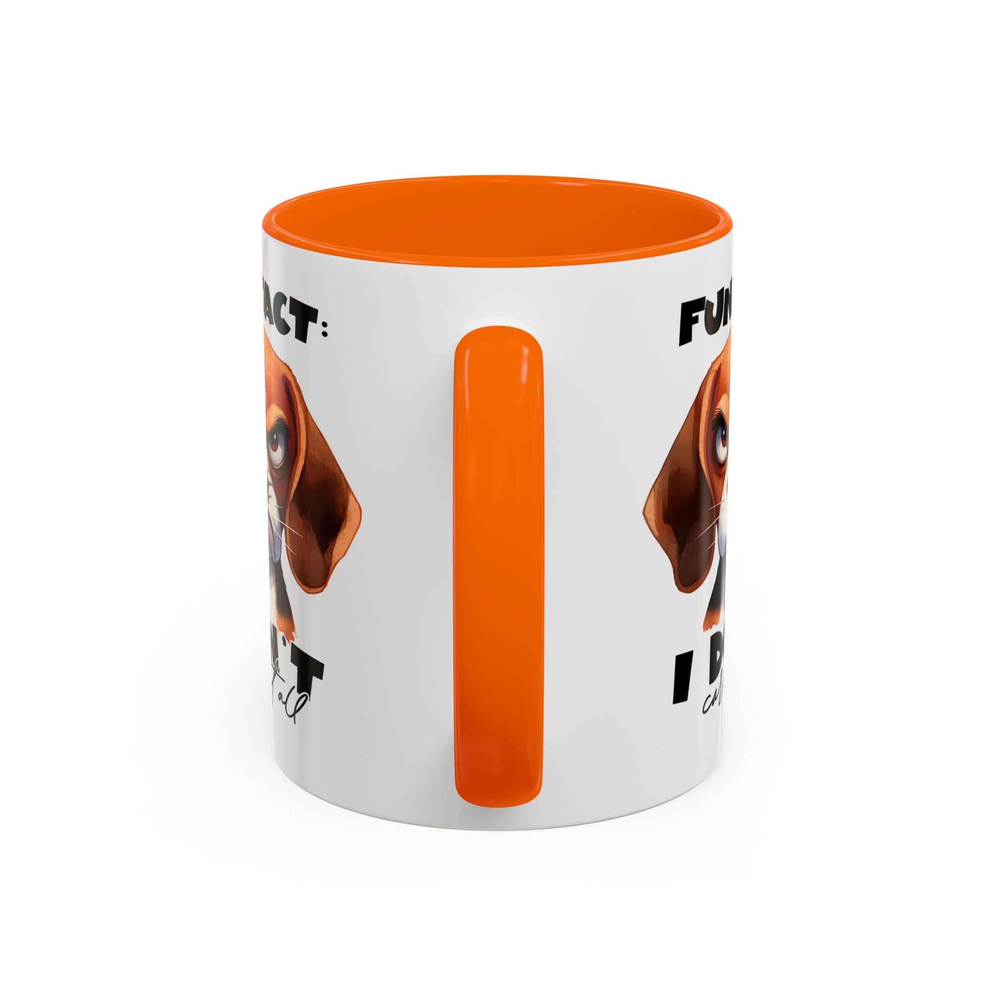 Funny Dog Accent Coffee Mug - Beagle Lover Gift, Pet Owner Present, Unique Animal Mug, Quirky Home Decor, Fun Fact Design