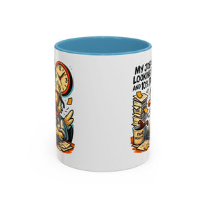 Funny Office Duck Coffee Mug | Perfect Gift for Office Workers, Desk Jokes, Humor, Funny Barista Mug, Creative Gift Idea