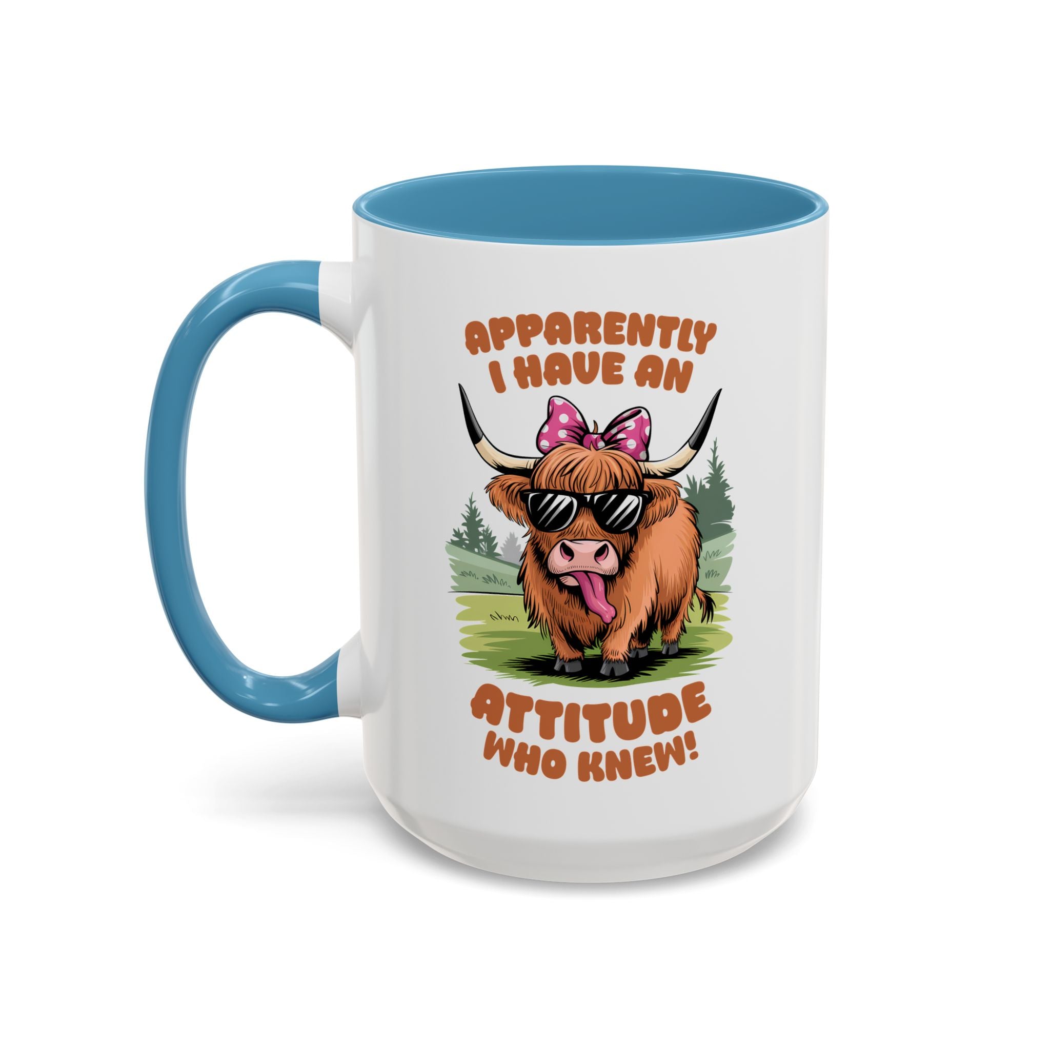 Fun Attitude Coffee Mug - Perfect Gift for Animal Lovers cow farm humor