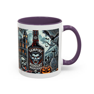 Gothic vampire Halloween Coffee Mug, Spooky Decor, Skull Design, Gift for Horror Lovers,  Party Essential, Unique Drinkware