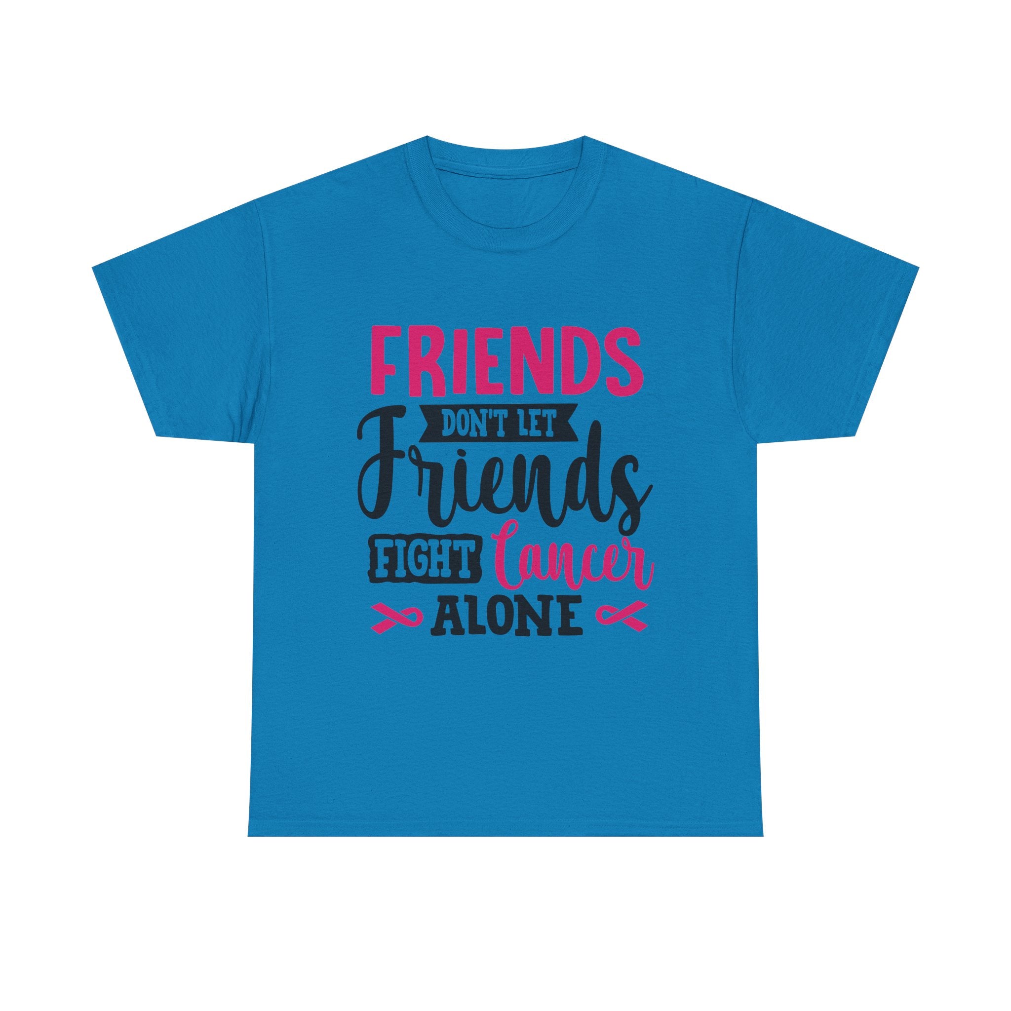 Unisex Cancer Awareness Tee, Support Friends, Fight Cancer Together, Inspirational Gift, Awareness Event Shirt