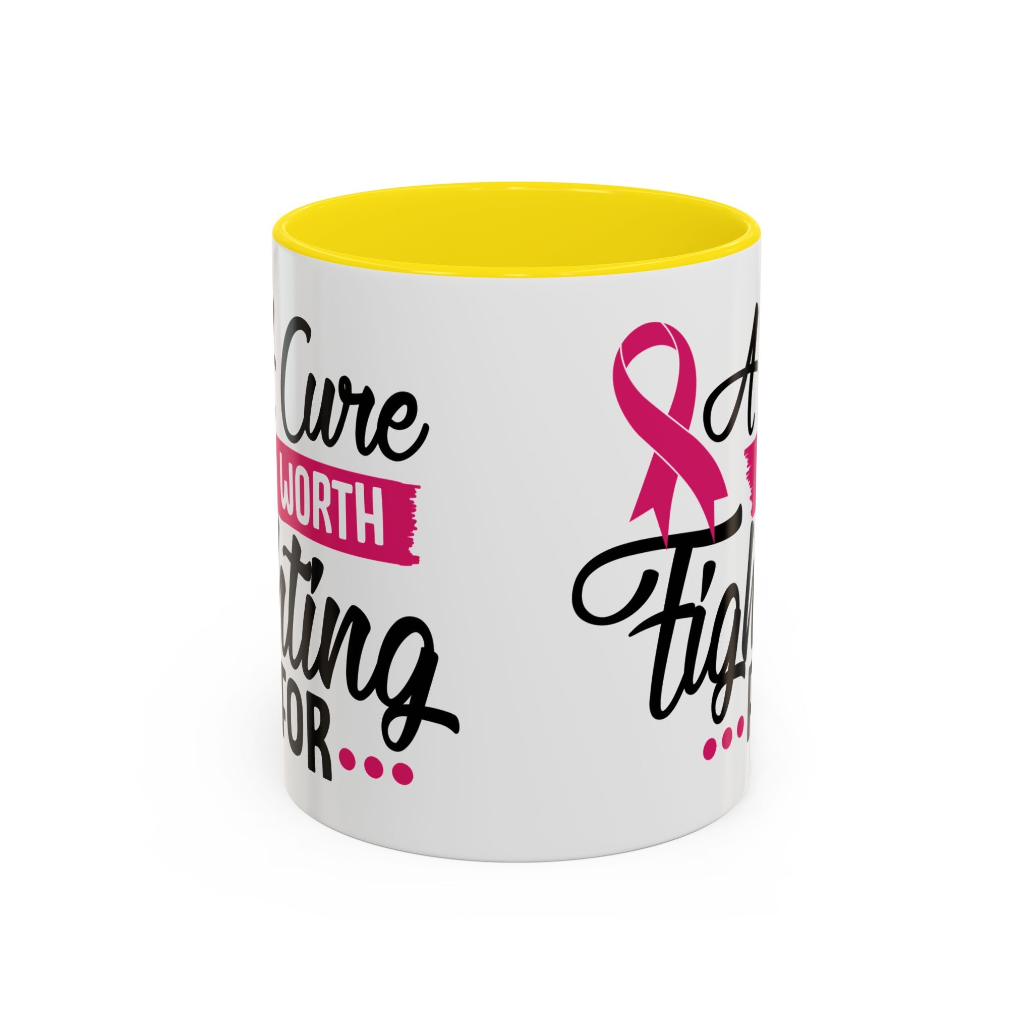 Inspirational Breast Cancer Awareness Mug, Supportive Gift for Fighters, 11oz & 15oz Coffee Cup - Perfect for Fundraisers, Hope, [...]