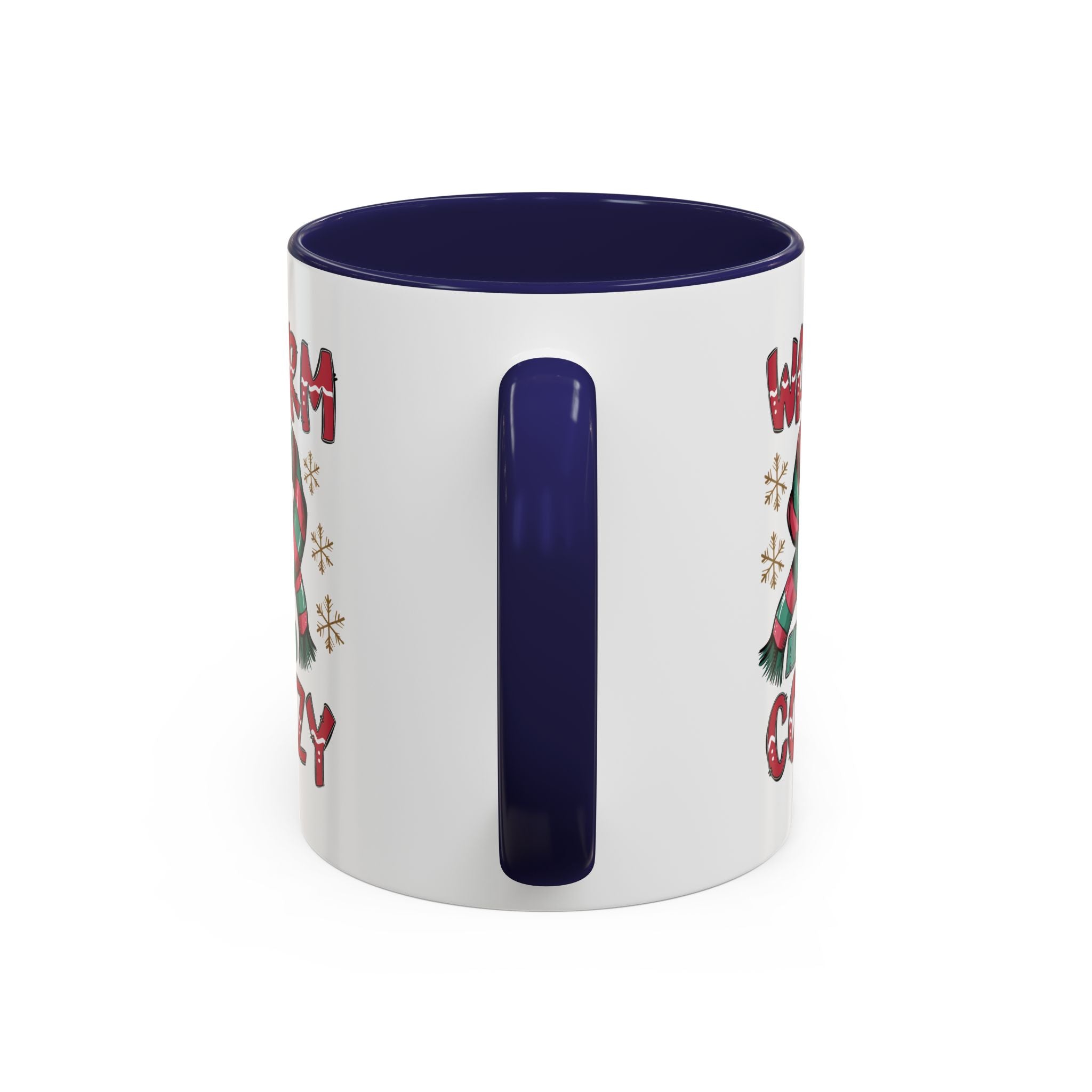 Warm & Cozy Holiday Accent Coffee Mug - Perfect for Winter Mornings, Christmas Gifts, Hot Beverage Lovers, Seasonal Decor, Cozy Vibes