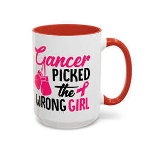 Empowering Cancer Warrior Mug, Coffee Cup for Fighters, Supportive Gift for Cancer Survivors, Inspiration for Awareness Events, [...]