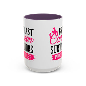 Breast Cancer Survivors Coffee Mug, Inspirational Cancer Gift, Supportive Awareness Mug, Gift for Survivors, Encouraging Morning Coffee