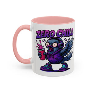Zero Chill Accent Coffee Mug - Fun Ceramic Cup for Coffee Lovers, Unique Gift for Friends, Quirky Drinkware, Perfect for Birthdays, [...]
