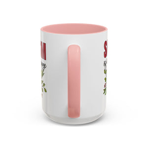 Sarcasm Floral Accent Coffee Mug - 11oz & 15oz funny