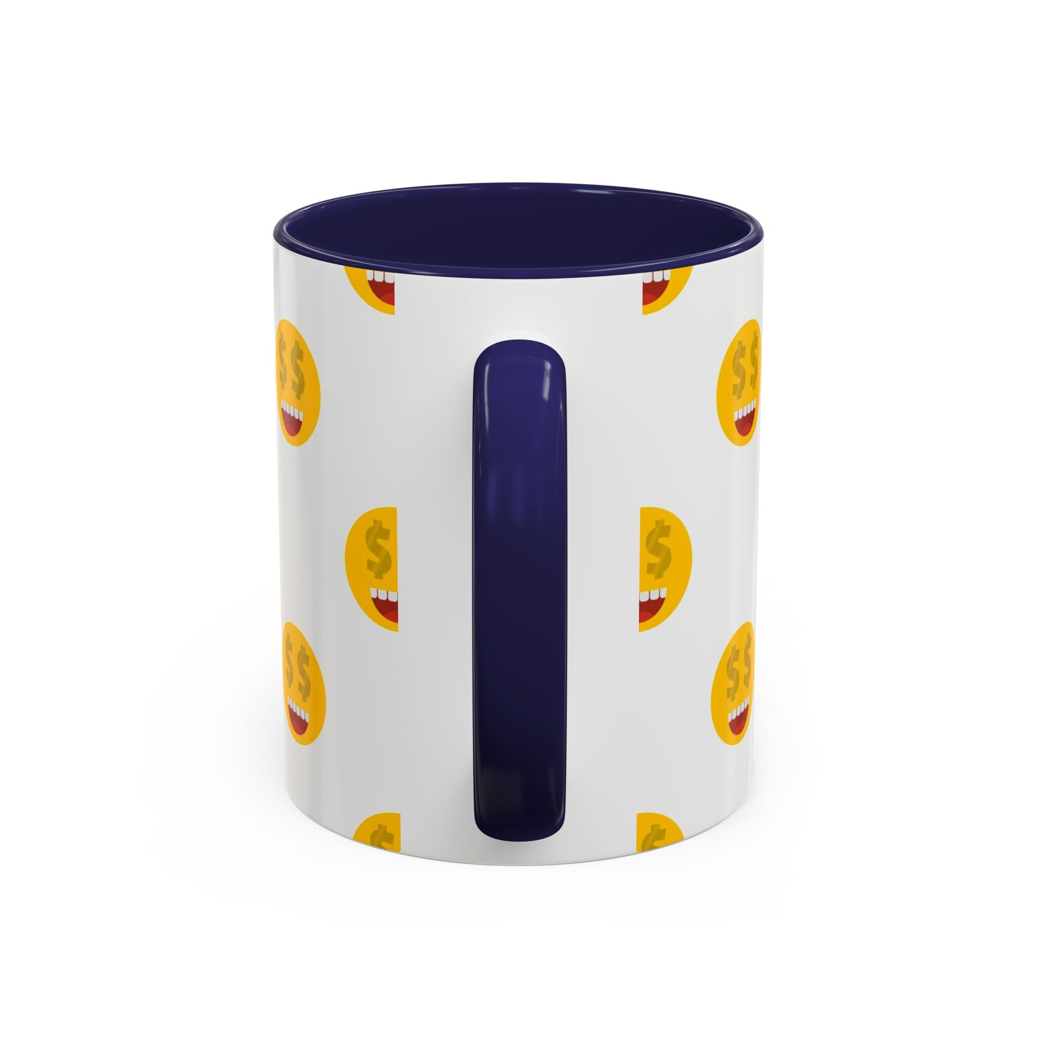 Smiles and dollars Accent Coffee Mug (11, 15oz)