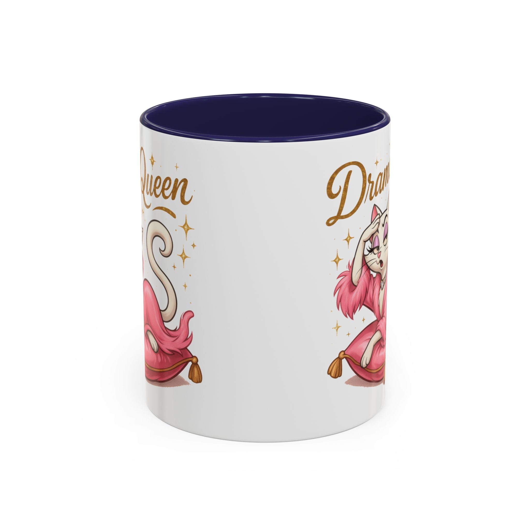 Drama Queen Coffee Mug - Fun Gift for Cat Lovers, Unique Mug for Tea or Coffee, Perfect for Birthdays, Mother's Day & Housewarming