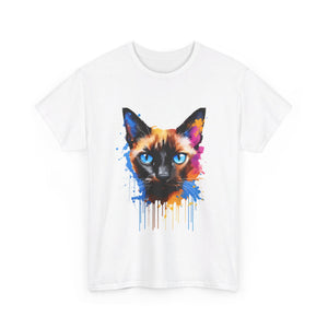Pyscho cat Unisex Heavy Cotton Tee
