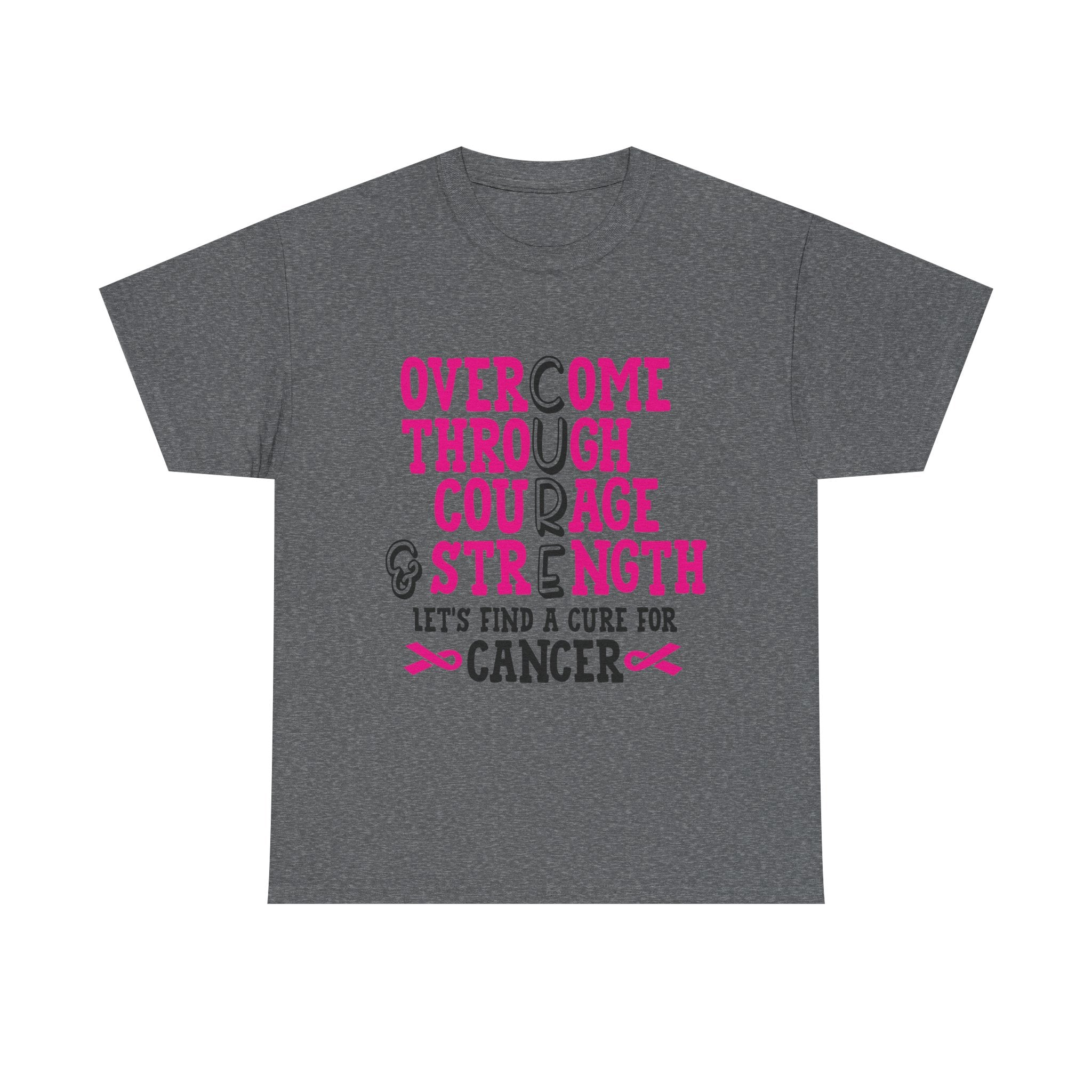 Inspirational Cancer Awareness Tee, Unisex Cotton Shirt, Supportive Tee, Gift for Survivors, Breast Cancer Awareness, Strength and [...]