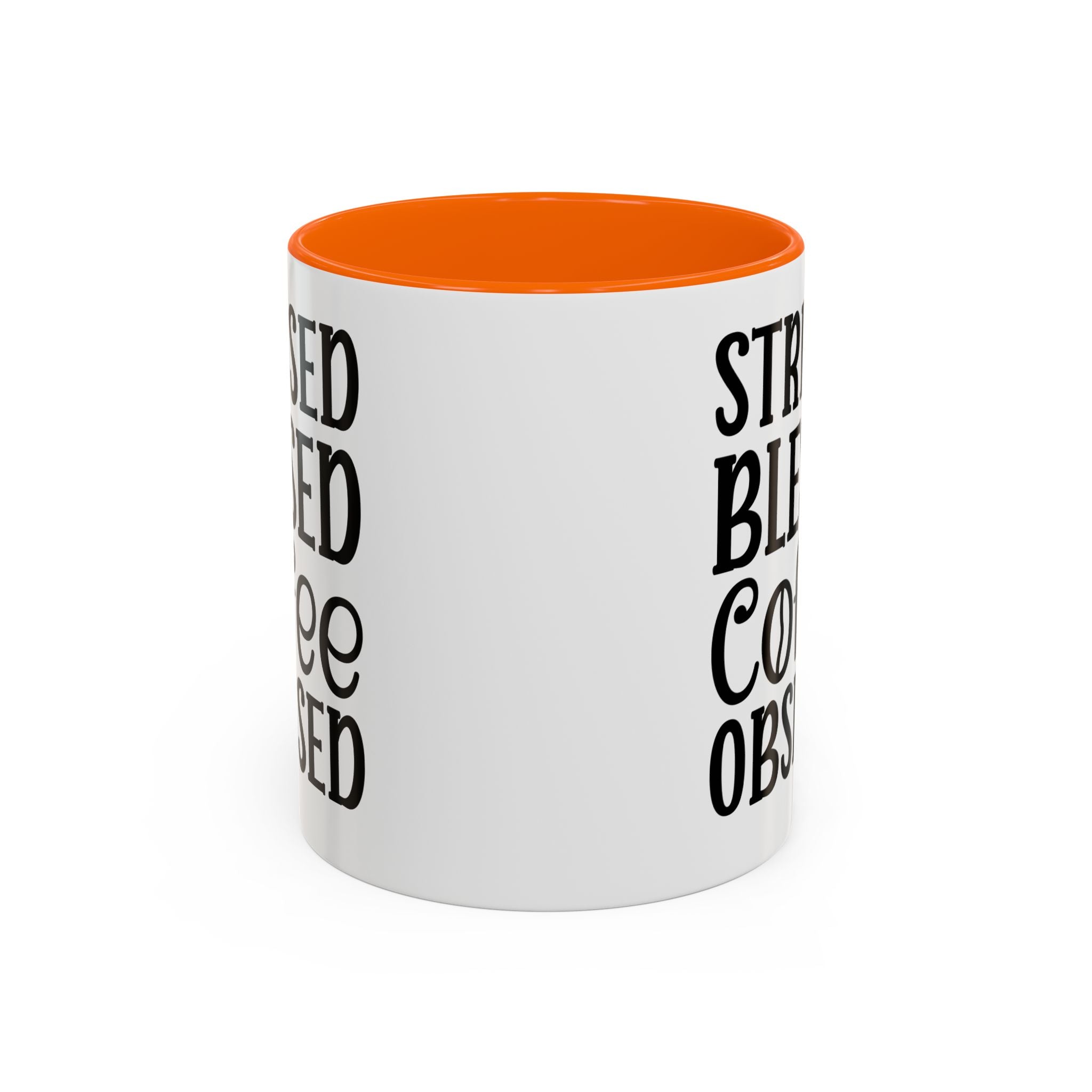 Stressed Blessed Coffee Obsessed Mug, Motivational Coffee Mug, Gift for Coffee Lovers, Funny Office Mug, Self-Care Gift Idea