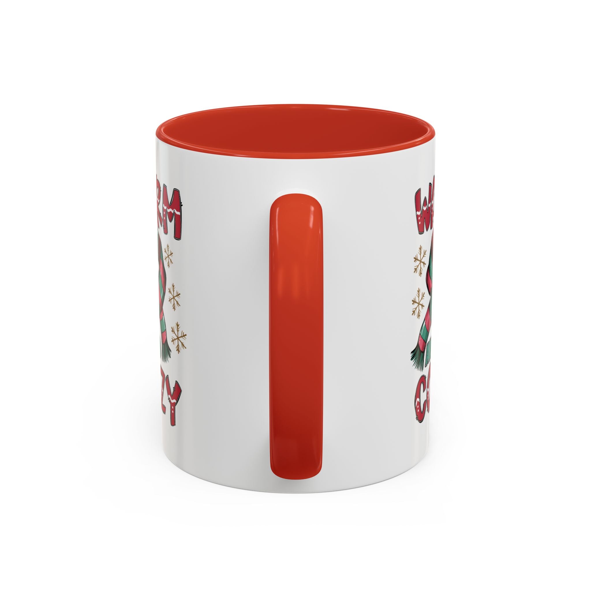 Warm & Cozy Holiday Accent Coffee Mug - Perfect for Winter Mornings, Christmas Gifts, Hot Beverage Lovers, Seasonal Decor, Cozy Vibes