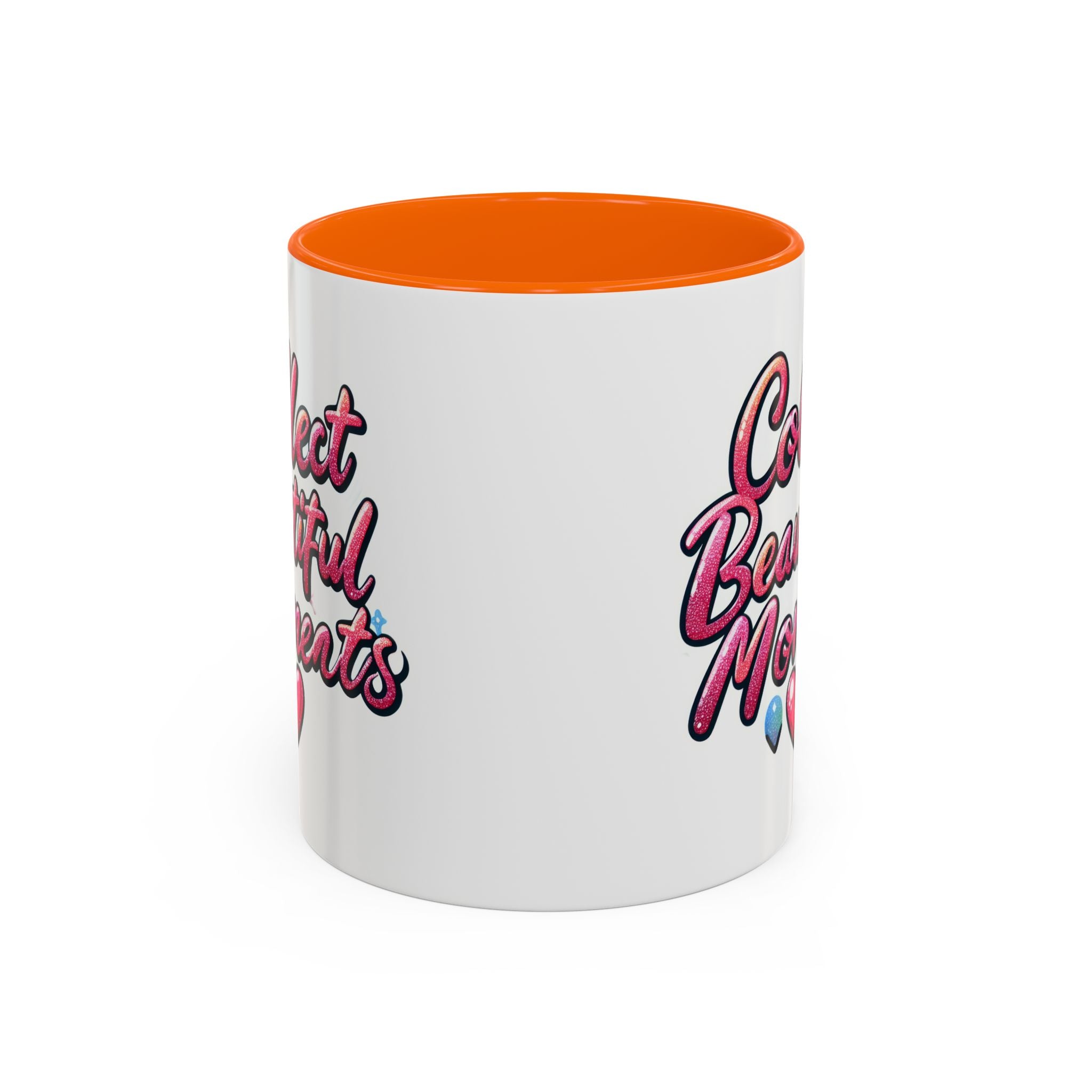 Collect Beautiful Moments Coffee Mug - 11oz & 15oz positive vibe love heart cup