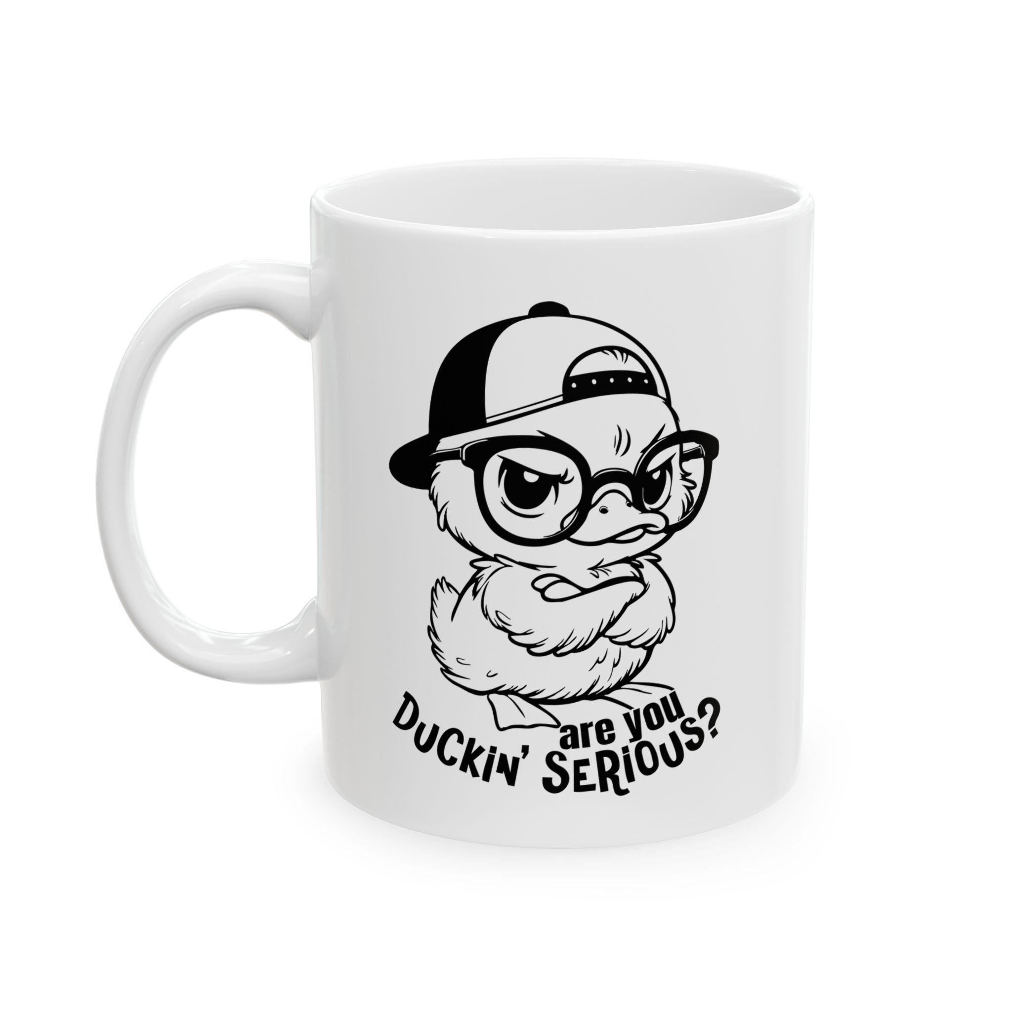 attitude Funny duck Inspired coffee Mug -  Coffee Enthusiasts, Animal Lovers, Home Decor