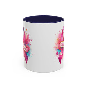 Inspirational Cancer Awareness Mug, Positive Affirmation Cup, Gift for Survivors, Supportive 11oz or 15oz Ceramic