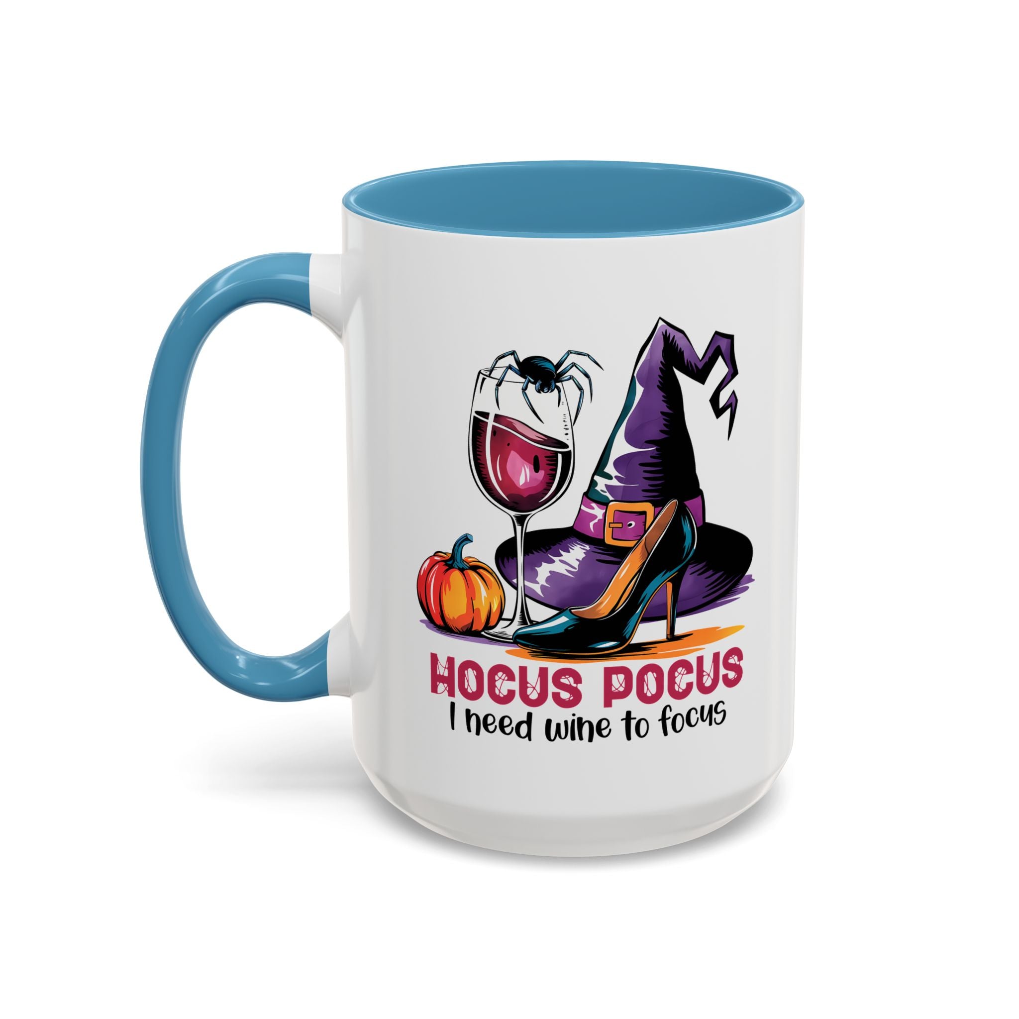 Spooky Witch Coffee Mug | Hocus Pocus Design, Unique Halloween Gift, Magic Brew Cup, Wine Lover's Mug, Cozy Autumn Decor