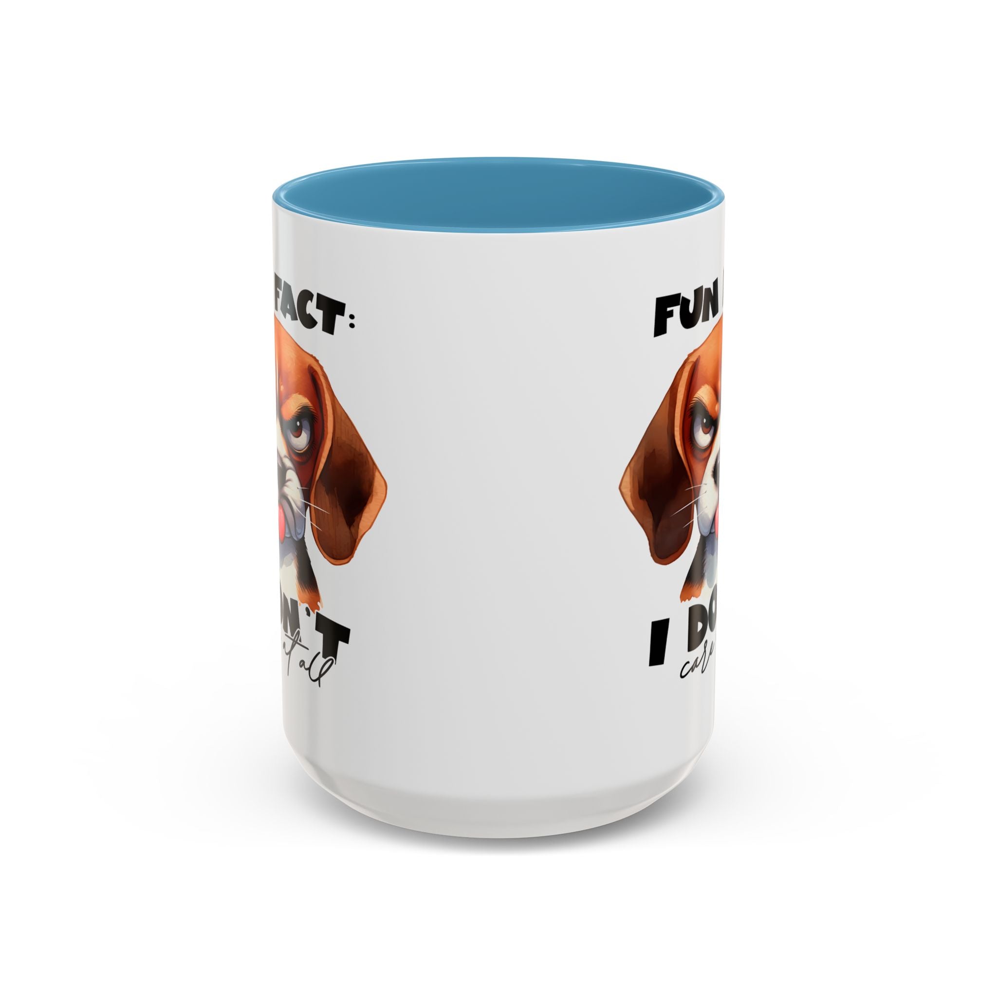 Funny Dog Accent Coffee Mug - Beagle Lover Gift, Pet Owner Present, Unique Animal Mug, Quirky Home Decor, Fun Fact Design