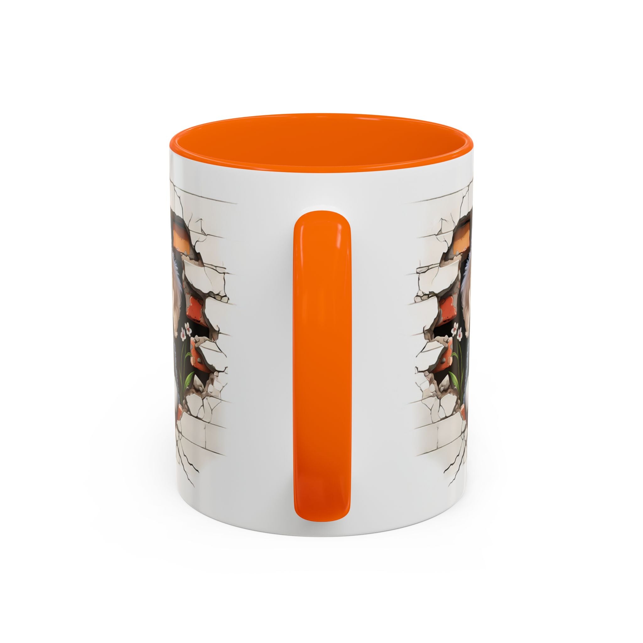 Cute Puppy Accent Coffee Mug - Adorable Dog Lover Gift, Pet-Themed Mug, Home Decor, Ideal for Gifts, Animal Enthusiast