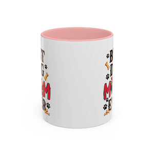 Best Dog Mom Ever Coffee Mug - Perfect Gift for Dog Lovers, Pet Moms, Animal Lovers, Dog-Themed Kitchen Decor, Best Friend Gift