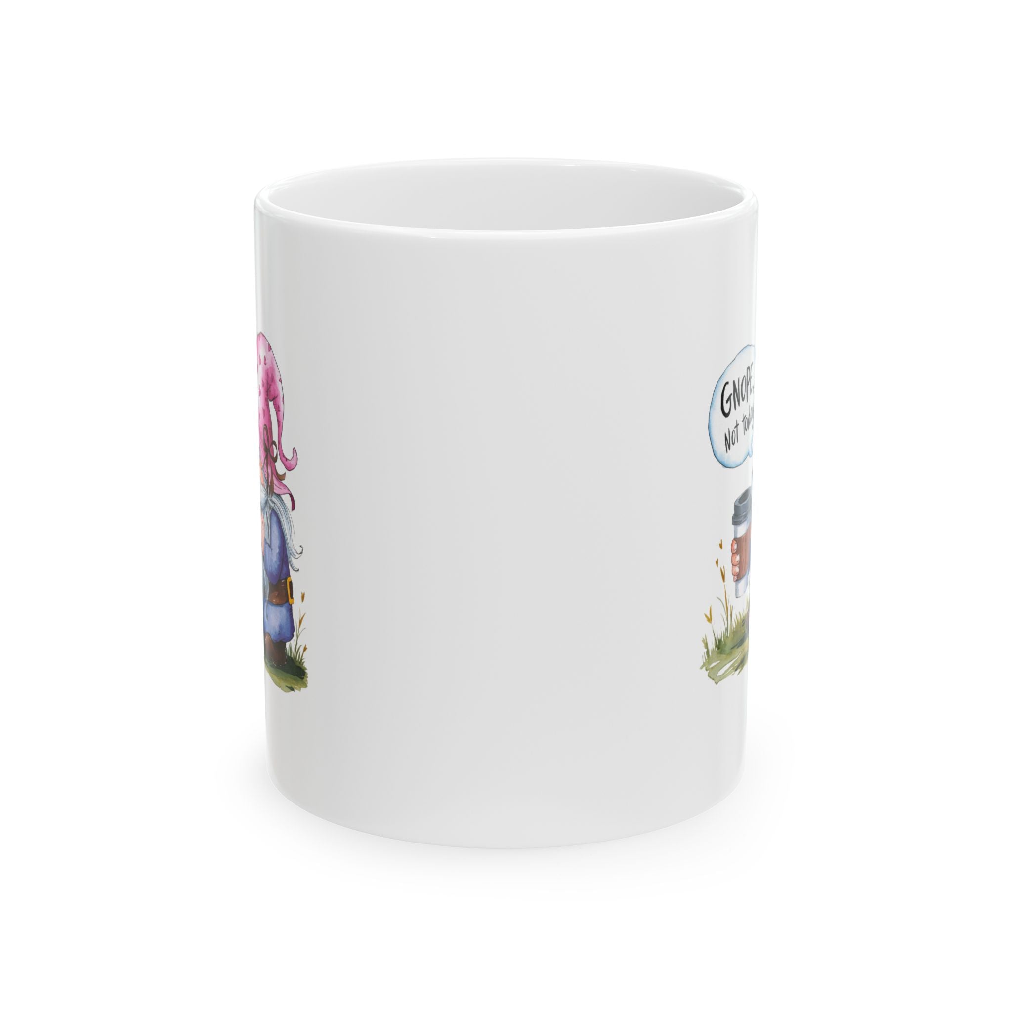 Cheerful coffee Mug - Perfect Gift for Friends, Motivational Coffee Cup, Cute Desk Decor, Funny Mug for Tea Lovers, 11oz