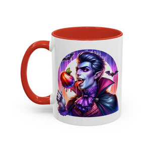 Halloween Vampire Coffee Mug | Spooky Decor, Gift for Monster Lovers, Fall Drinkware, Halloween Party Favor, Unique Caffeine Cup