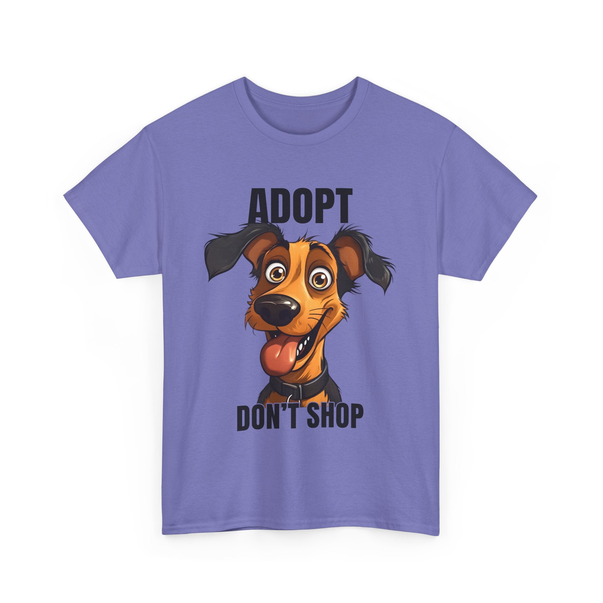 Funny Dog Adoption Tee, Unisex Tee, Pet Lover Gift, Animal Rescue Shirt, Dog Lover Apparel, Adopt Don't Shop Tee