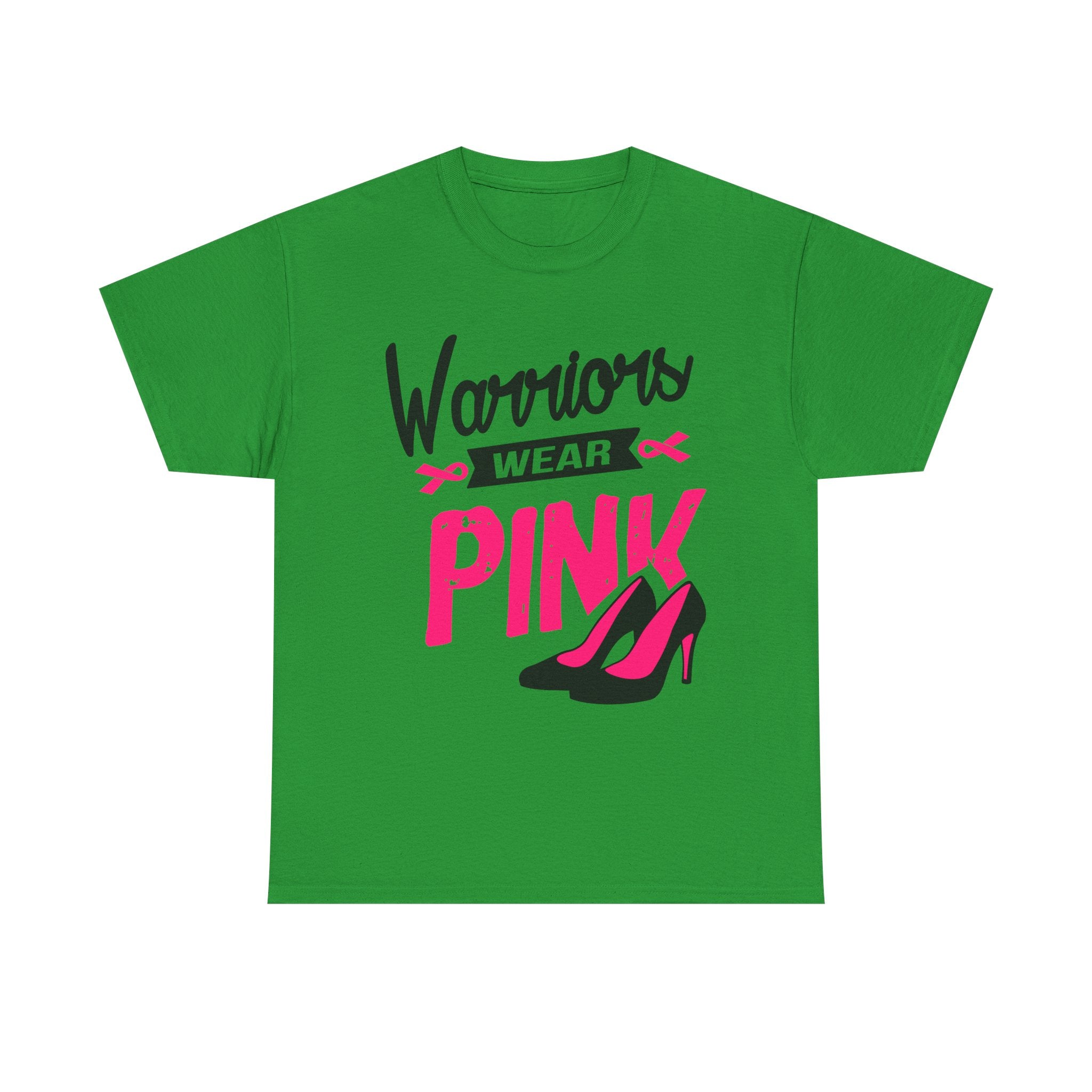 Warriors Wear Pink T-Shirt | Support Breast Cancer Awareness, Gift for Survivors, Inspirational Tee, Unisex Cotton Shirt