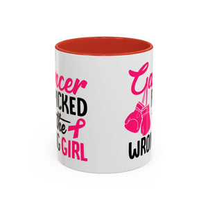 Empowering Cancer Warrior Mug, Coffee Cup for Fighters, Supportive Gift for Cancer Survivors, Inspiration for Awareness Events, [...]