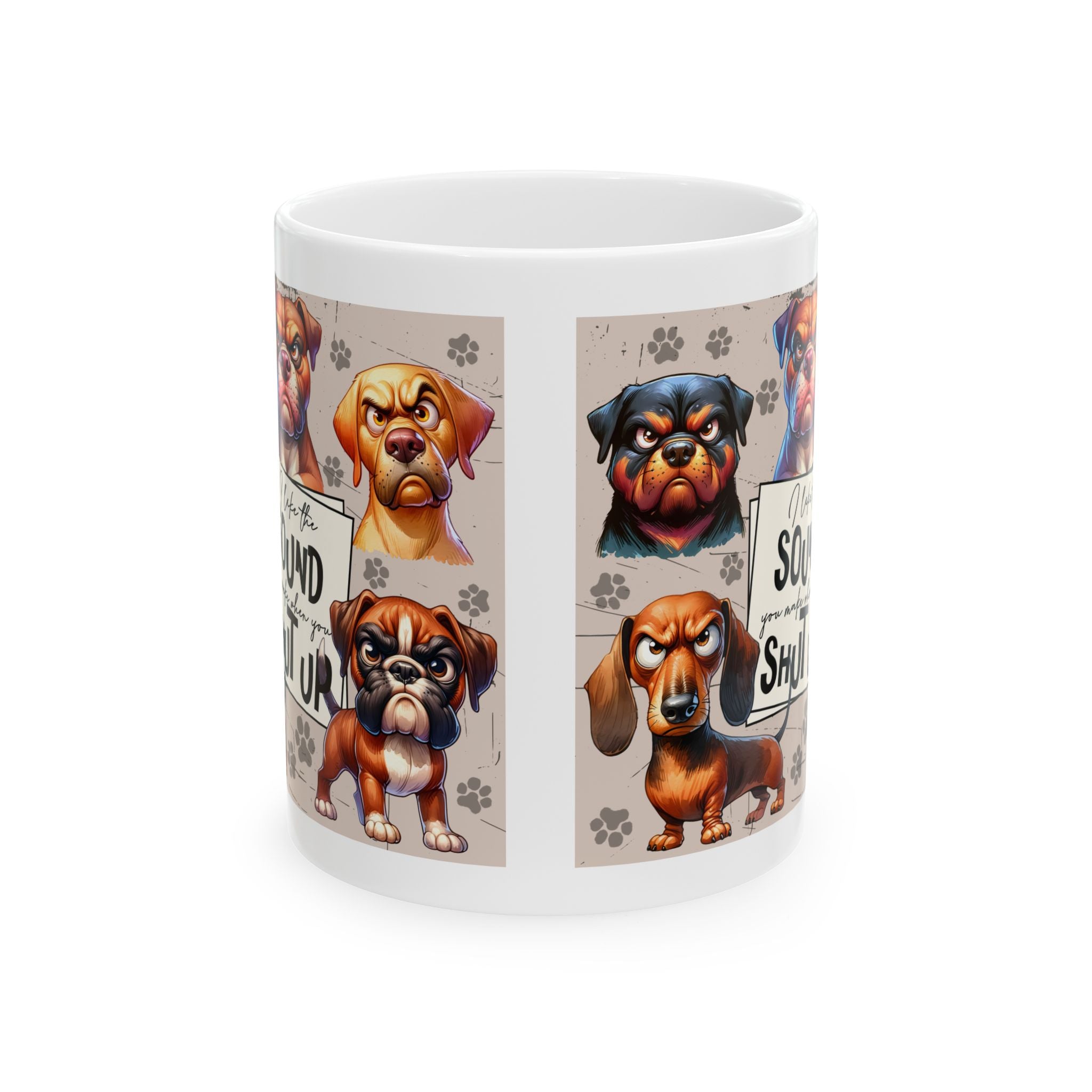 Fun Dog-Themed coffee Mug, Cute Puppy Gift, Pet Lover's Coffee Cup, Dog Owner attitude sarcasm