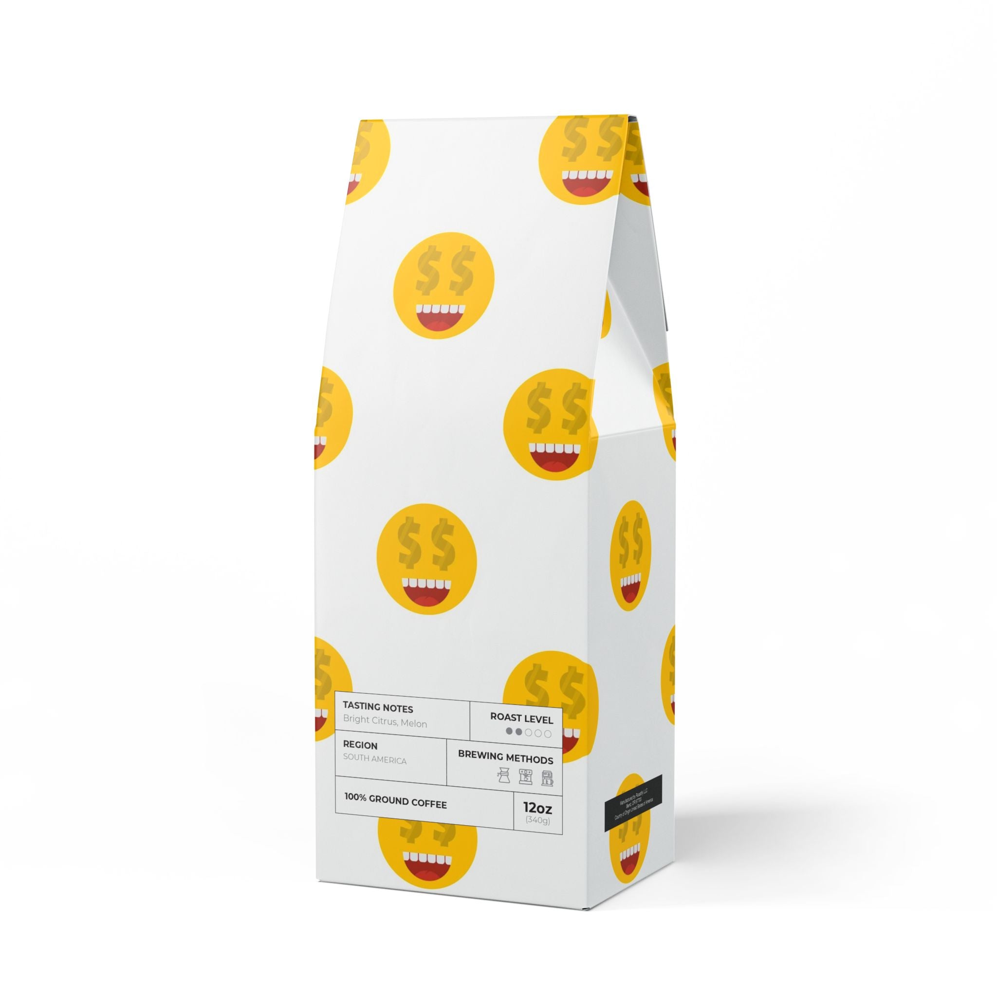 smiles and dollar signs Colombia Single Origin Coffee (Light-Medium Roast)