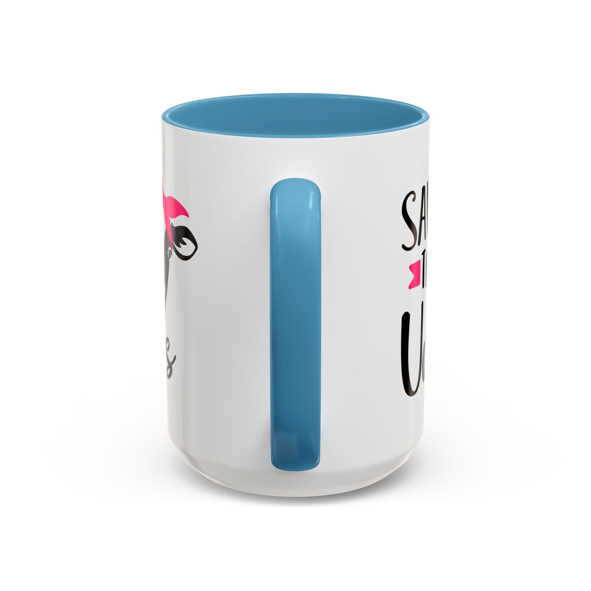cancer awareness Cute Cow Mug - Save the Utters Coffee Cup, Gift for Animal Lovers,  Mug, Unique Birthday Gift