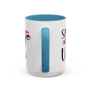 cancer awareness Cute Cow Mug - Save the Utters Coffee Cup, Gift for Animal Lovers,  Mug, Unique Birthday Gift