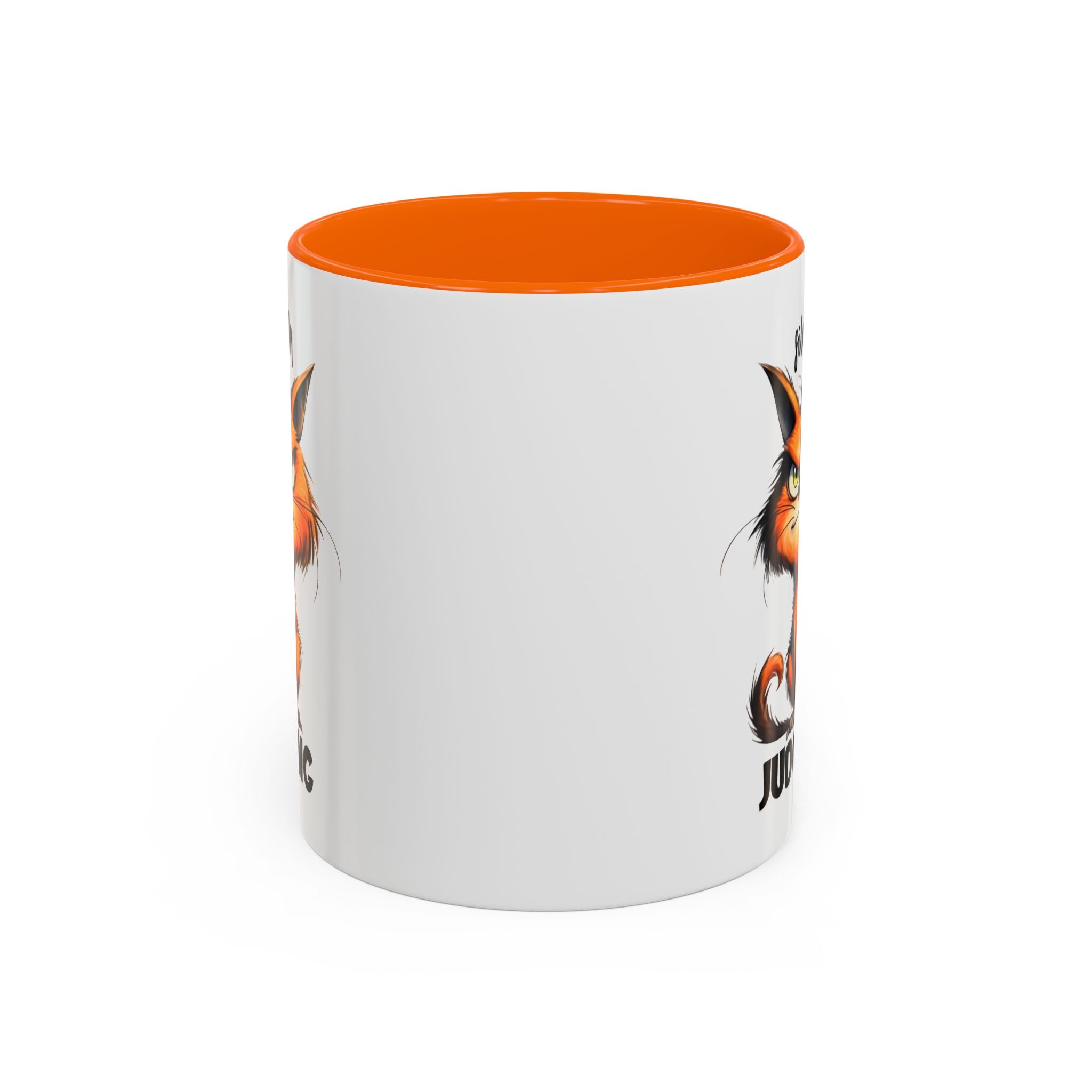 sarcasm attitude  Cat Coffee Mug - Just Judging - Perfect Gift for Cat Lovers, Pet Owners, Birthdays,  Funny Mug
