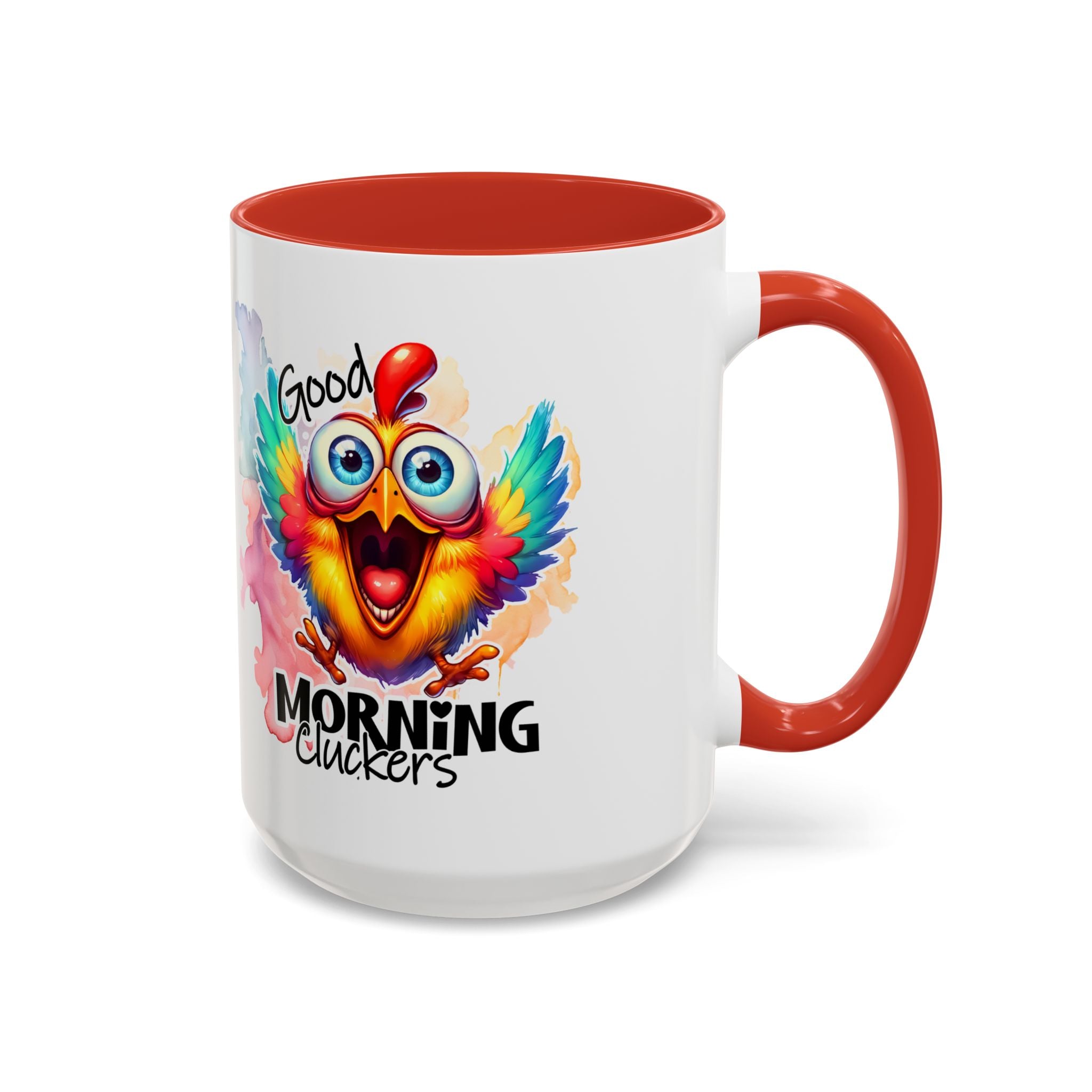 good Morning Mug with Cheerful Rooster Design - Perfect for Coffee Lovers, Gifting, Morning Routine, Kitchen Decor, Bird Enthusiasts