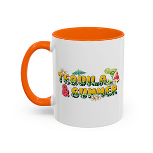 Summer Vibes Coffee Mug - Tequila & Summer Design