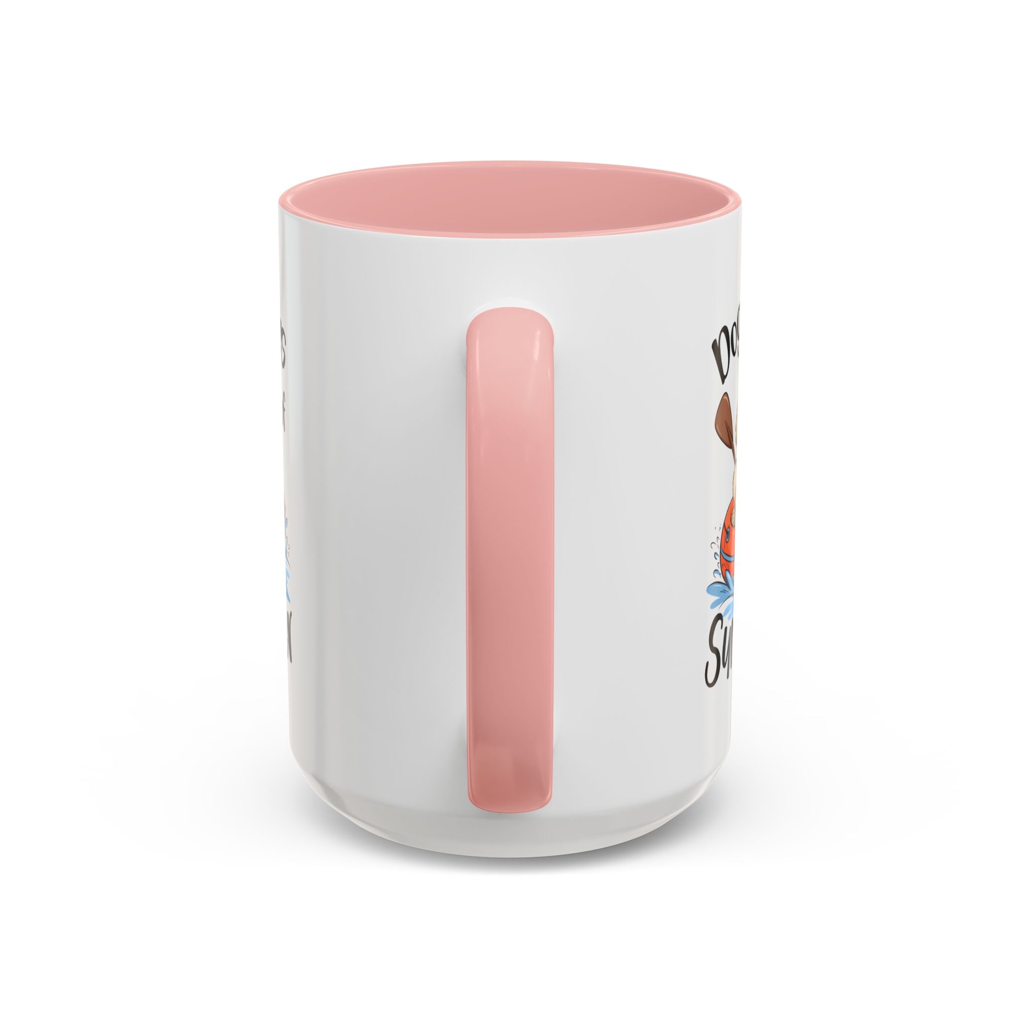 Dog Days of Summer Coffee Mug, Cute Dog Mug, Pet Lover Gift, Summer Vibes, Beach Decor, Fun Pet Cup, Canoeing Dog Design