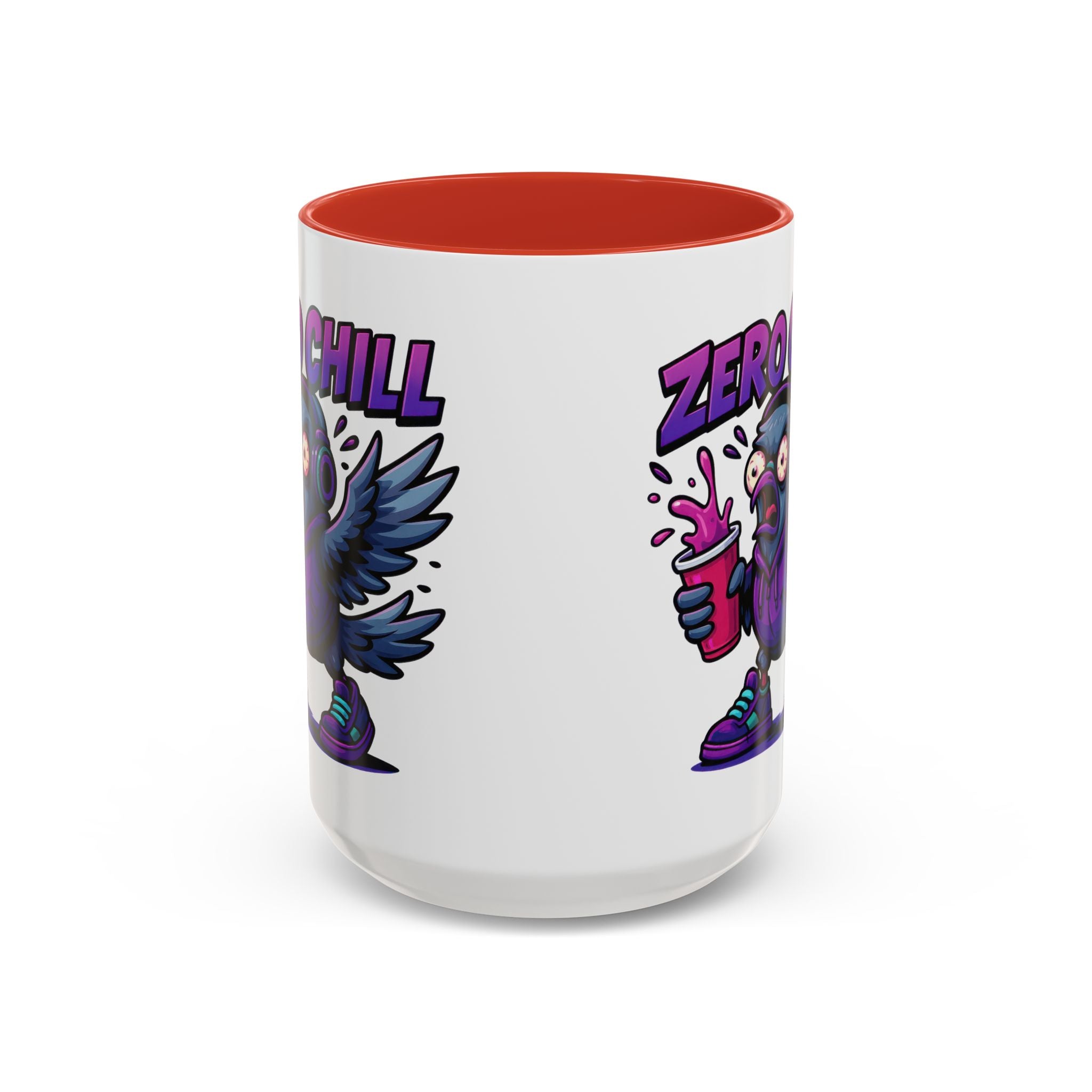 Zero Chill Accent Coffee Mug - Fun Ceramic Cup for Coffee Lovers, Unique Gift for Friends, Quirky Drinkware, Perfect for Birthdays, [...]