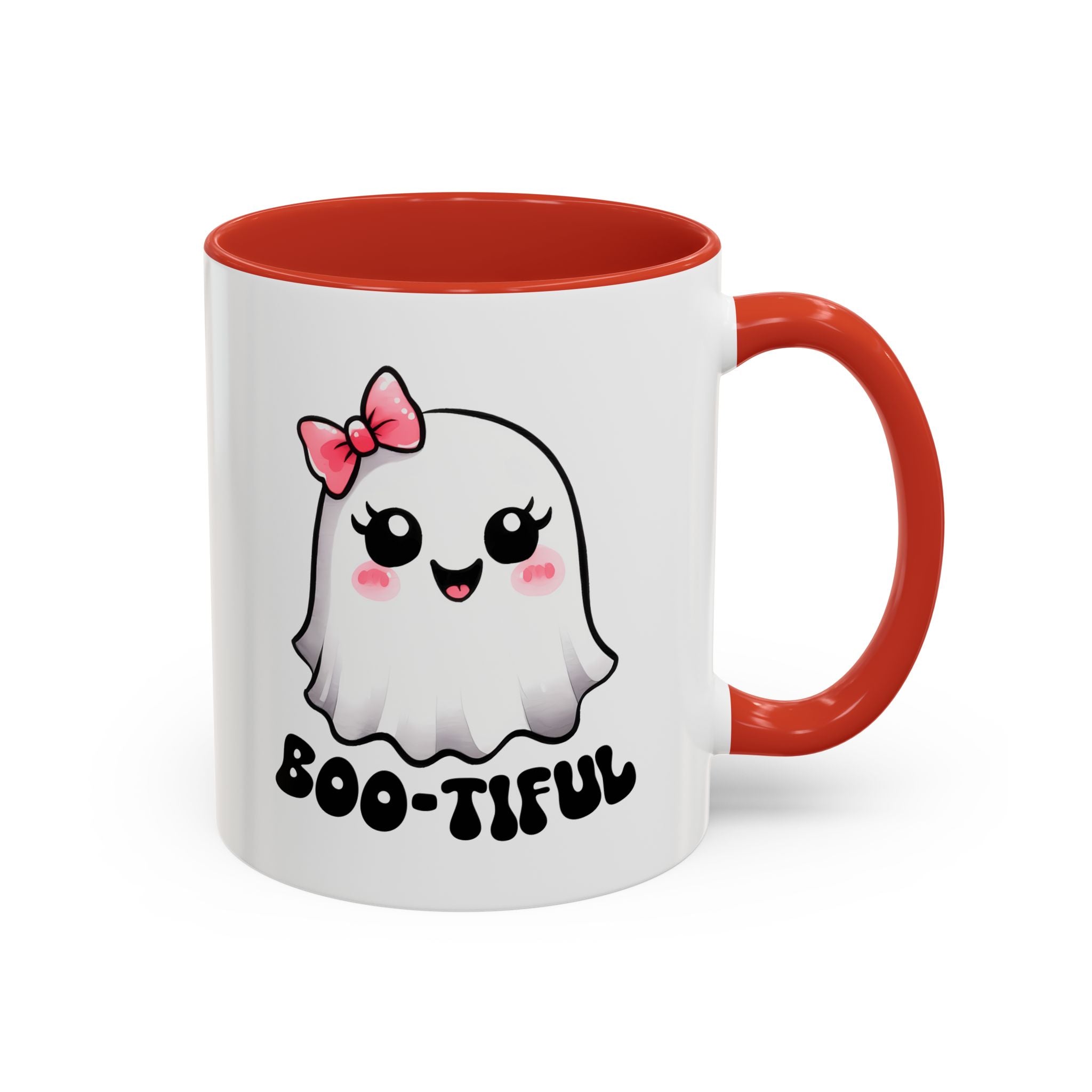 Cute Ghost Coffee Mug - Perfect for Halloween, Gift for Friends, Spooky Season, Cozy Vibes, Boo-tiful Design