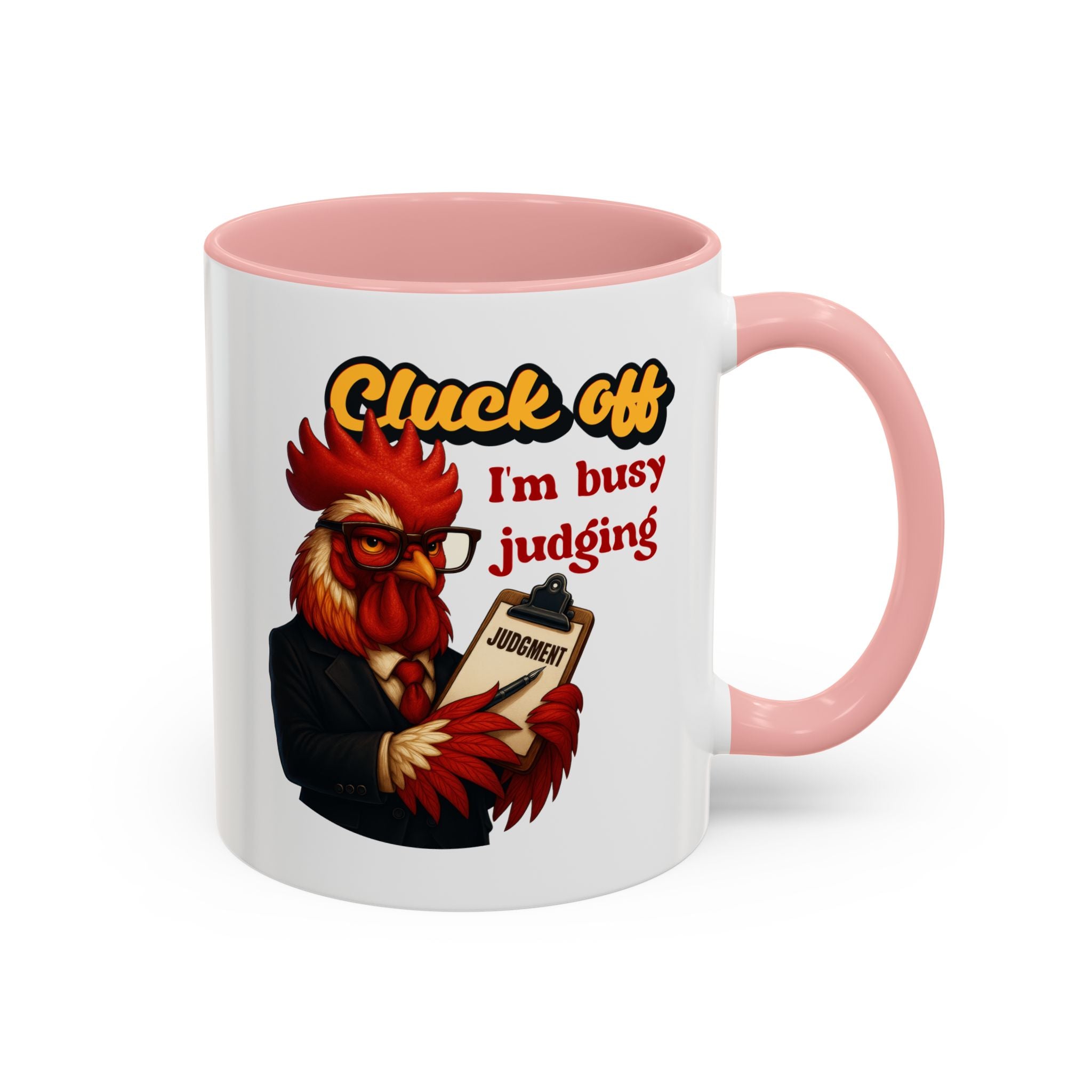Funny Cluck Off Coffee Mug - Perfect for Chicken Lovers, Gag Gifts, Office Humor, and Birthdays