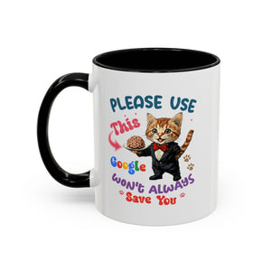 fancy sarcasm Cat Coffee Mug, Funny Cat Mug, Gifts for Cat Lovers, Unique Coffee Cup,