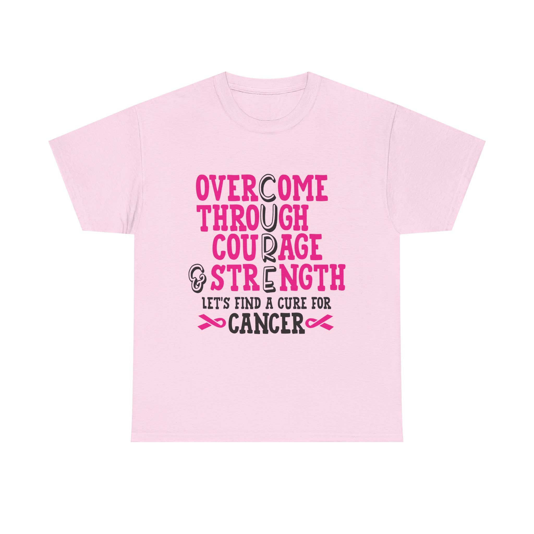 Inspirational Cancer Awareness Tee, Unisex Cotton Shirt, Supportive Tee, Gift for Survivors, Breast Cancer Awareness, Strength and [...]